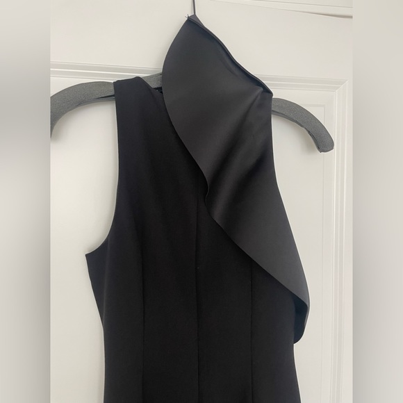 Black Floor Length Formal Maxi Dress Halston Heritage NWT - Picture 13 of 16